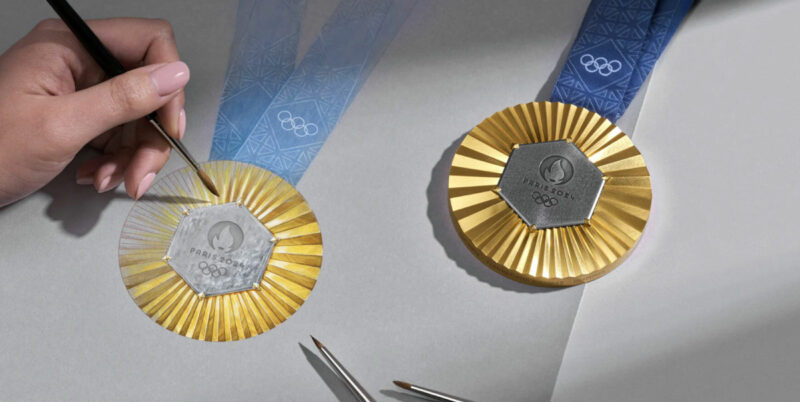 Chaumet unveils the Olympic Medals for Paris 2024