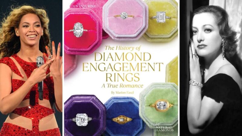 The History of Diamond Engagement Rings Explored in New Book by Marion Fasel